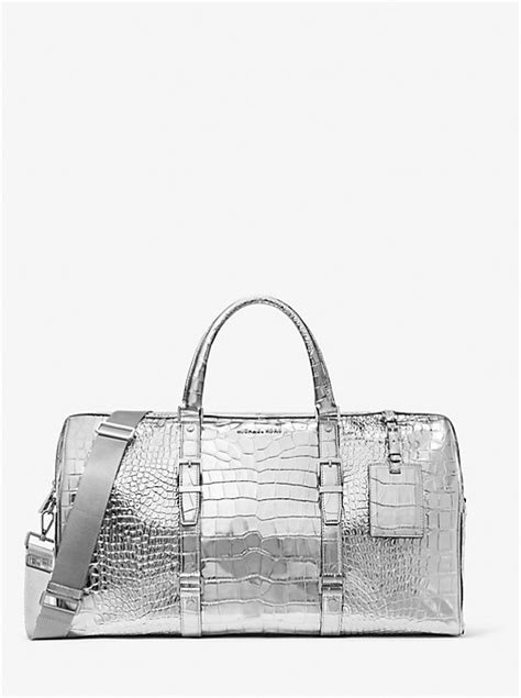 MICHAEL Michael Kors Bedford Metallic Croc